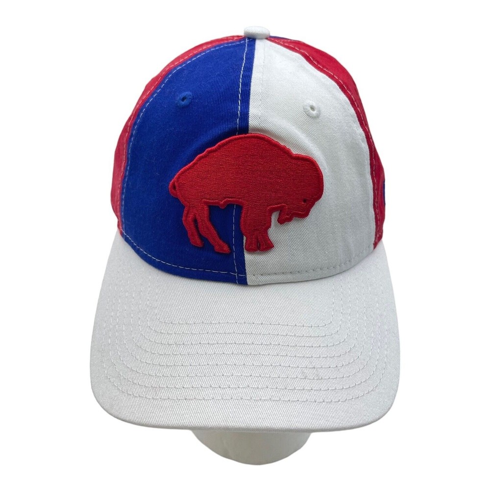 RARE Buffalo Bills New Era 9TWENTY NFL Adj. Snapback Hat Cap Retro Throwback EUC